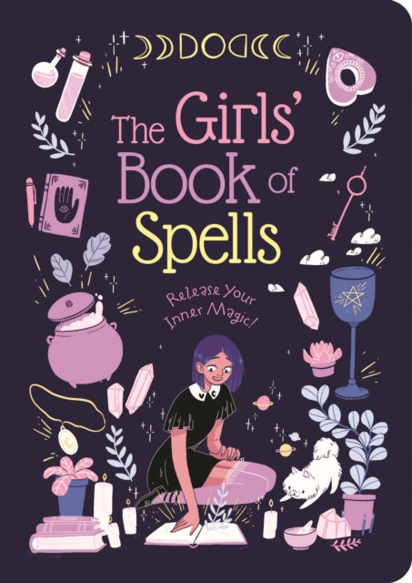 Book cover of: Girls' Book of Spells. By: Rachel Elliot