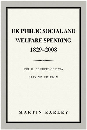 UK Public Social & Welfare Spending 1829–2008