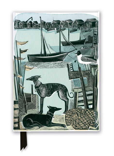 Angela Harding: Harbour Whippets (Foiled Journal) 9781839642944 Flame Tree Studio