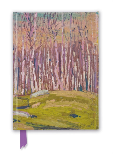 Book cover of: Tom Thomson: Silver Birches (Foiled Journal). By: Flame Tree Studio