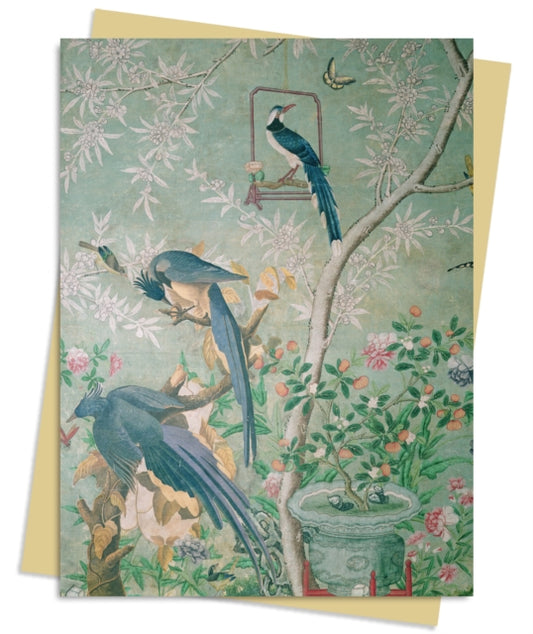 Book cover of: John James Audubon: ‘A Pair of Magpies’ from The Birds of America Greeting Card Pack. By: Flame Tree Studio