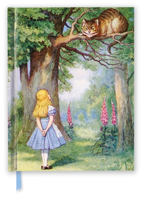 Book cover of: John Tenniel: Alice and the Cheshire Cat (Blank Sketch Book). By: Flame Tree Studio