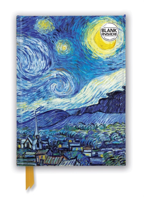 Book cover of: Vincent van Gogh: The Starry Night (Foiled Blank Journal). By: Flame Tree Studio