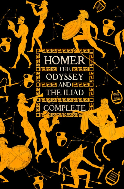 Book cover of: Odyssey & The Iliad Complete. By: Flame Tree Studio (Literature and Science)