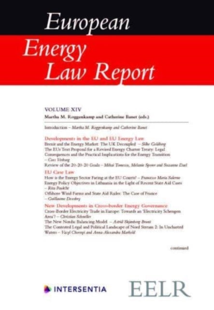 Book cover of: European Energy Law Report XIV. By: Banet M. ROGGENKAMP