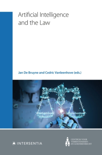 Book cover of: Artificial Intelligence and the Law. By: Vanleenhove DE BRUYNE