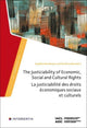 Book cover of: Justiciability of Economic, Social and Cultural Rights. By: Angelika Nussberger