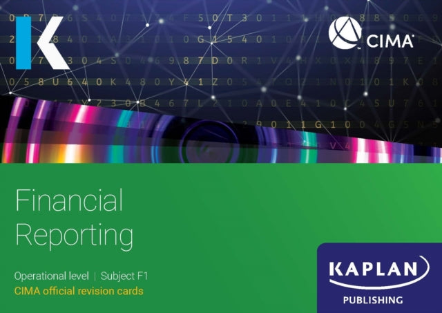 Book cover of: F1 FINANCIAL REPORTING - REVISION CARDS