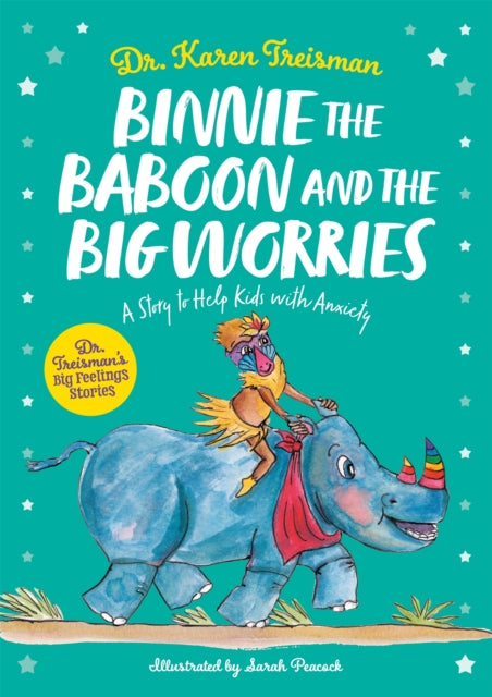 Book cover of: Binnie the Baboon and the Big Worries. By: Karen Treisman