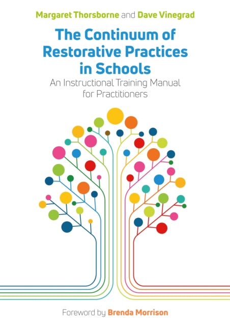 Book cover of: Continuum of Restorative Practices in Schools. By: Margaret Thorsborne