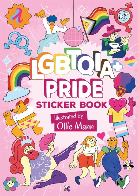 LGBTQIA+ Pride Sticker Book 9781839972461 JESSICA KINGSLEY