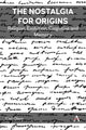 Book cover of: Nostalgia for Origins. By: Carl Olson