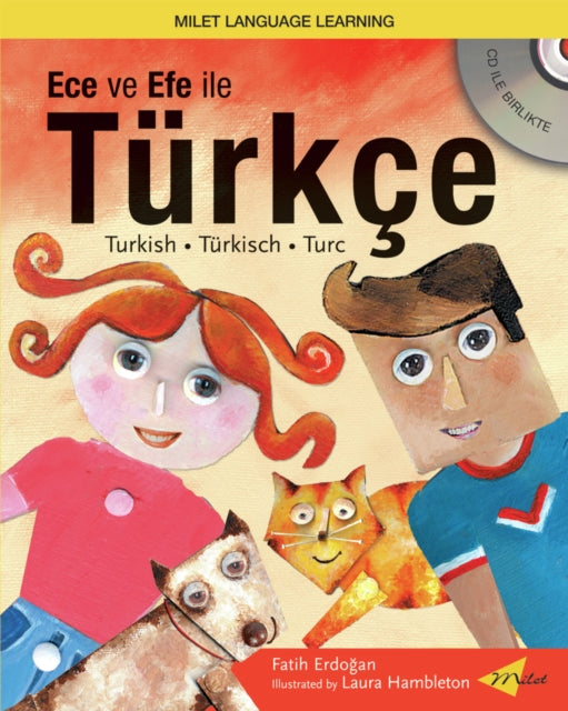 Book cover of: Turkish With Ece And Efe. By: Fatih Erdogan
