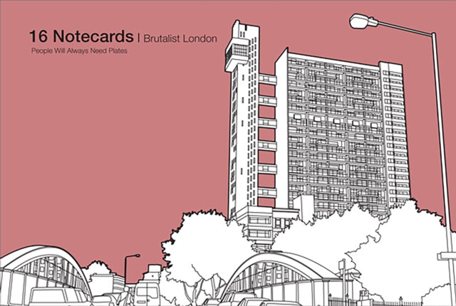 Book cover of: Brutalist London - 16 Notecards. By: Robin Farquhar