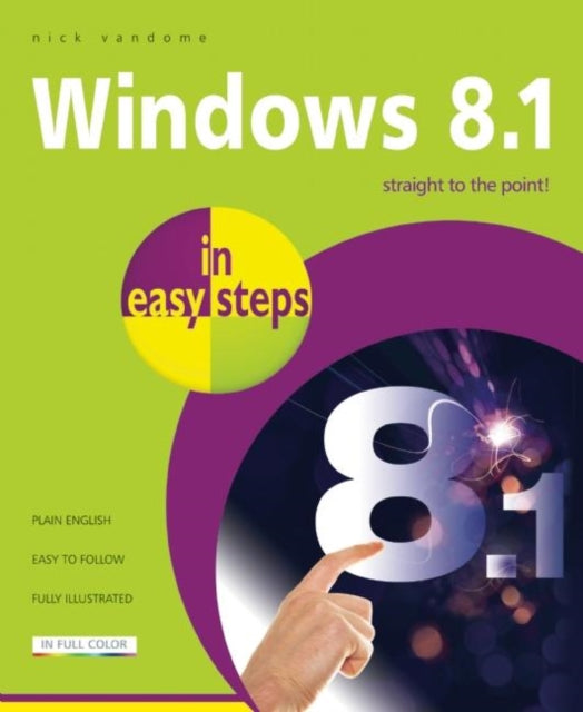 Book cover of: Windows 8.1 in Easy Steps