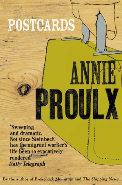 Book cover of: Postcards. By: Annie Proulx