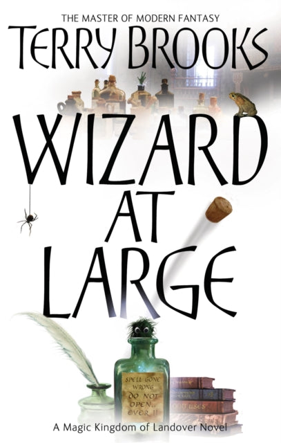 Book cover of: Wizard At Large. By: Terry Brooks