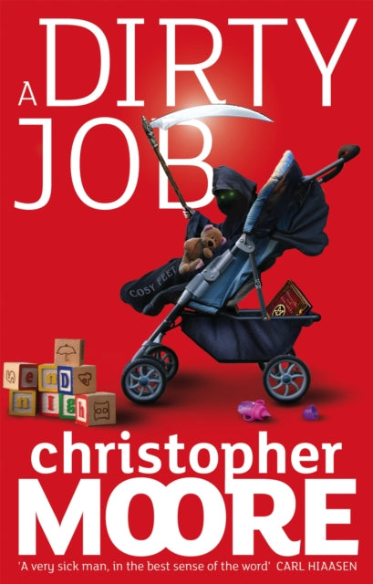 Book cover of: Dirty Job. By: Christopher Moore