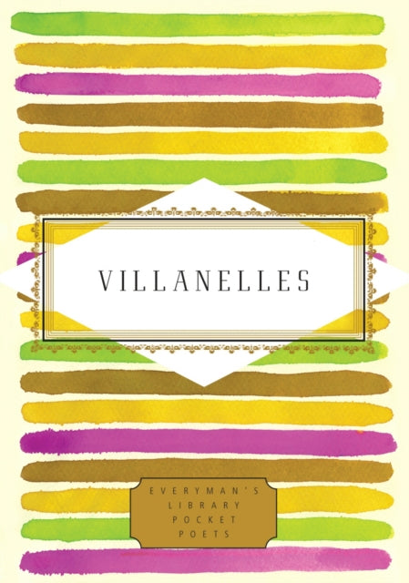 Book cover of: Villanelles. By: Annie Finch