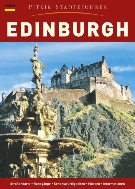 Book cover of: Edinburgh City Guide - German. By: Annie Bullen