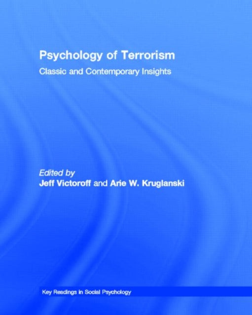 Book cover of: Psychology of Terrorism. By: Jeff Victoroff