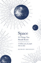 Book cover of: Space. By: Rebecca Smethurst
