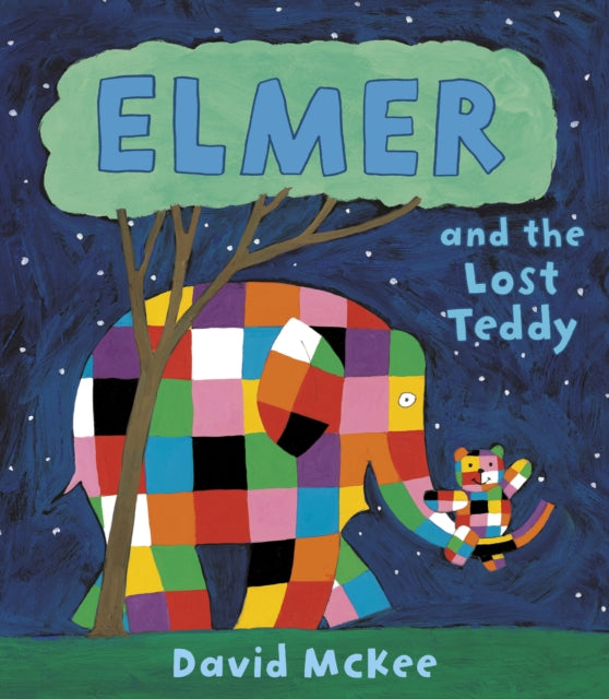 Book cover of: Elmer and the Lost Teddy. By: David McKee