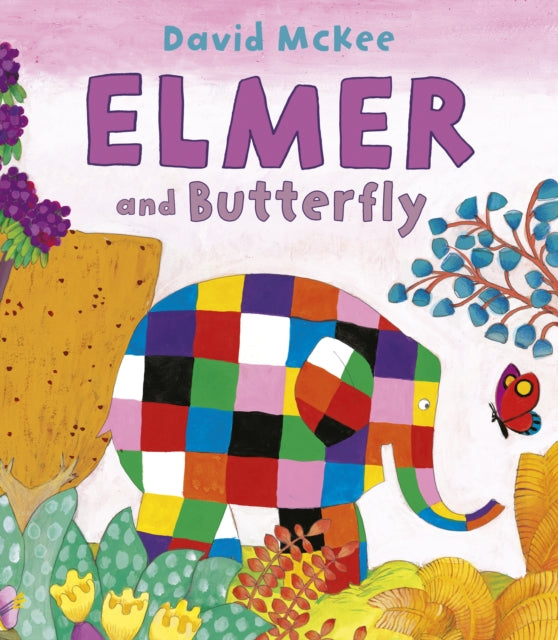 Book cover of: Elmer and Butterfly. By: David McKee