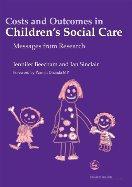 Book cover of: Costs and Outcomes in Children's Social Care. By: Jennifer Beecham