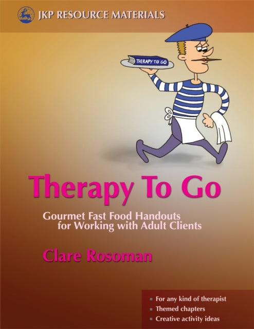 Book cover of: Therapy To Go. By: Clare Rosoman