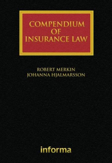 Book cover of: Compendium of Insurance Law. By: Johanna Hjalmarsson