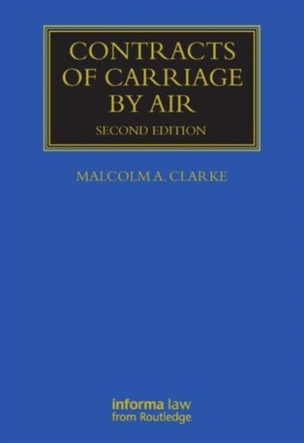 Contracts of Carriage by Air