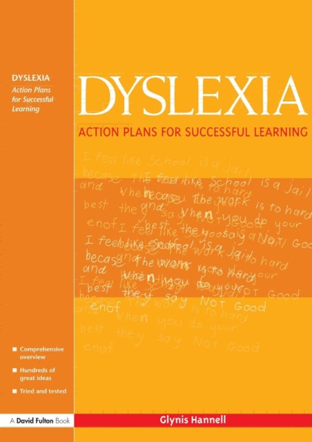 Book cover of: Dyslexia. By: Glynis Hannell