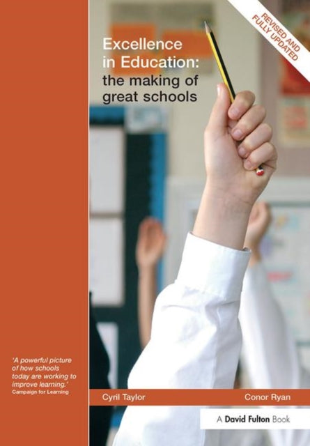 Book cover of: Excellence in Education. By: Cyril Taylor