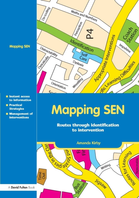 Book cover of: Mapping SEN. By: Amanda Kirby