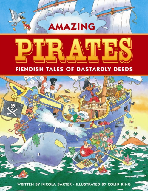 Book cover of: Amazing Pirates. By: Nicola Baxter