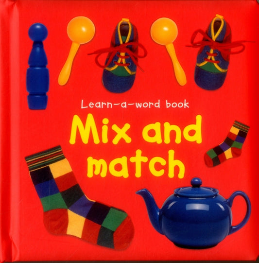Book cover of: Learn-a-word Book: Mix and Match. By: Nicola Tuxworth
