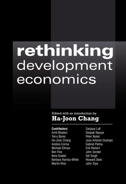 Book cover of: Rethinking Development Economics