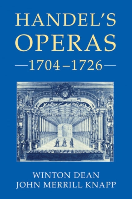 Book cover of: Handel's Operas, 1704-1726. By: Winton Dean