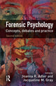 Book cover of: Forensic Psychology. By: Joanna R. Adler