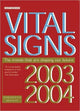 Book cover of: Vital Signs 2003-2004