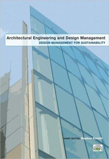 Book cover of: Design Management for Sustainability. By: Stephen Emmitt