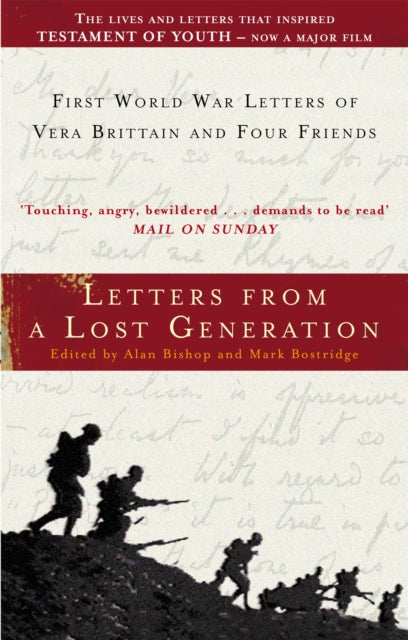 Book cover of: Letters From A Lost Generation. By: Mark Bostridge