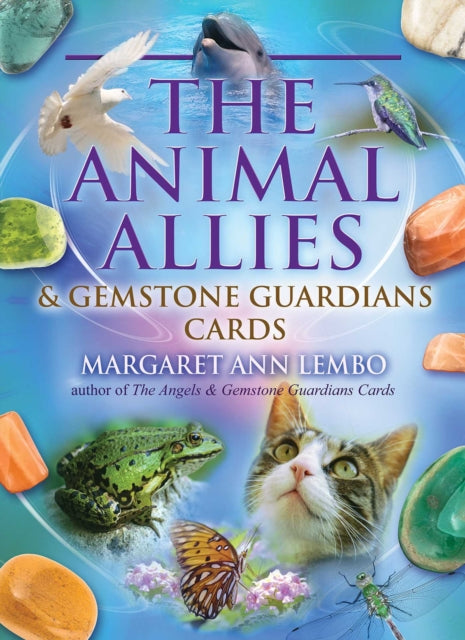 Book cover of: Animal Allies and Gemstone Guardians Cards. By: Margaret Ann Lembo