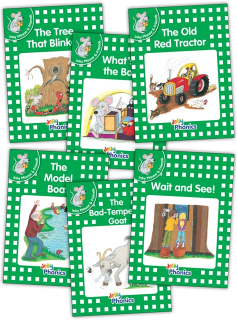 Book cover of: Jolly Phonics Readers, Inky & Friends, Level 3. By: Sara Wernham