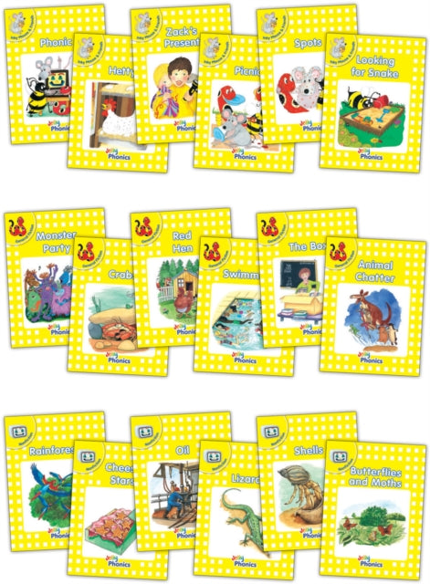 Book cover of: Jolly Phonics Readers, Complete Set Level 2. By: Sara Wernham