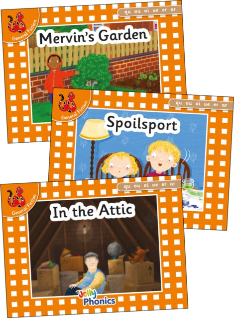 Jolly Phonics Orange Level Readers Set 7, in Precursive Letters (British English edition) 9781844145805 Louise Van-Pottelsberghe