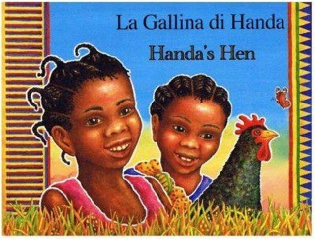 Book cover of: Handa's Hen in Yoruba and English. By: Eileen Browne