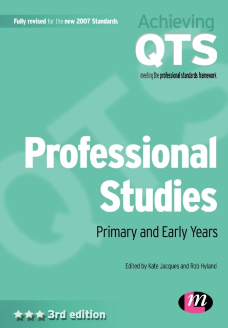 Book cover of: Professional Studies: Primary and Early Years