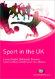 Book cover of: Sport in the UK. By: Leona Trimble